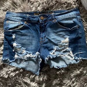 Jean shorts